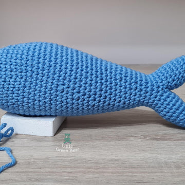 Hank the Hammerhead Shark - US Terminology - Amigurumi