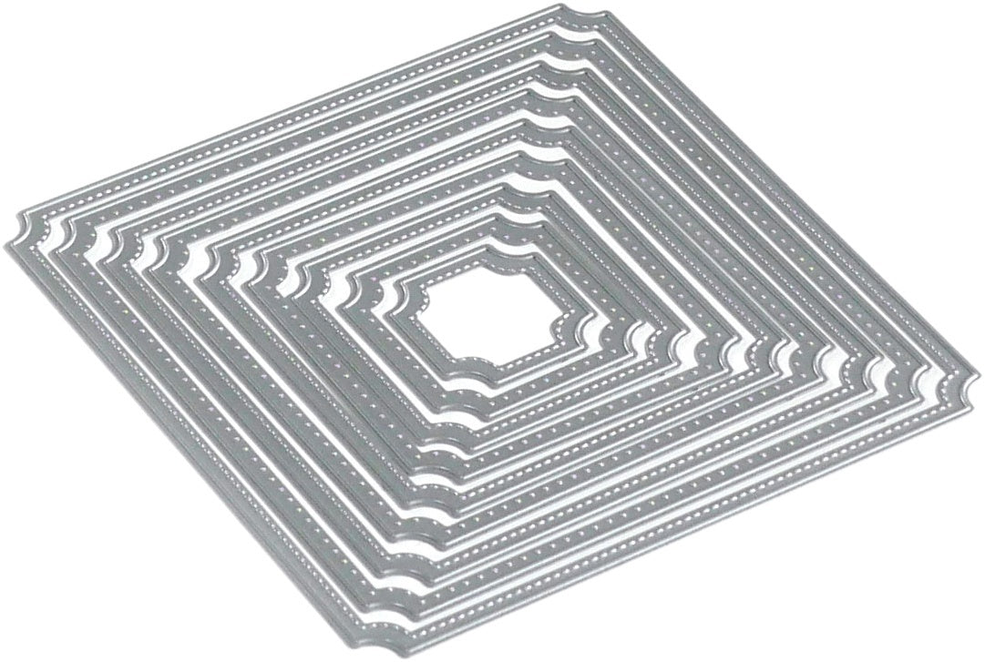 Elizabeth Craft Designs Elizabeth Craft Metal Die - Stitched Indented Square