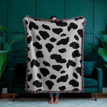 Cow Style Blanket C2C Crochet Pattern