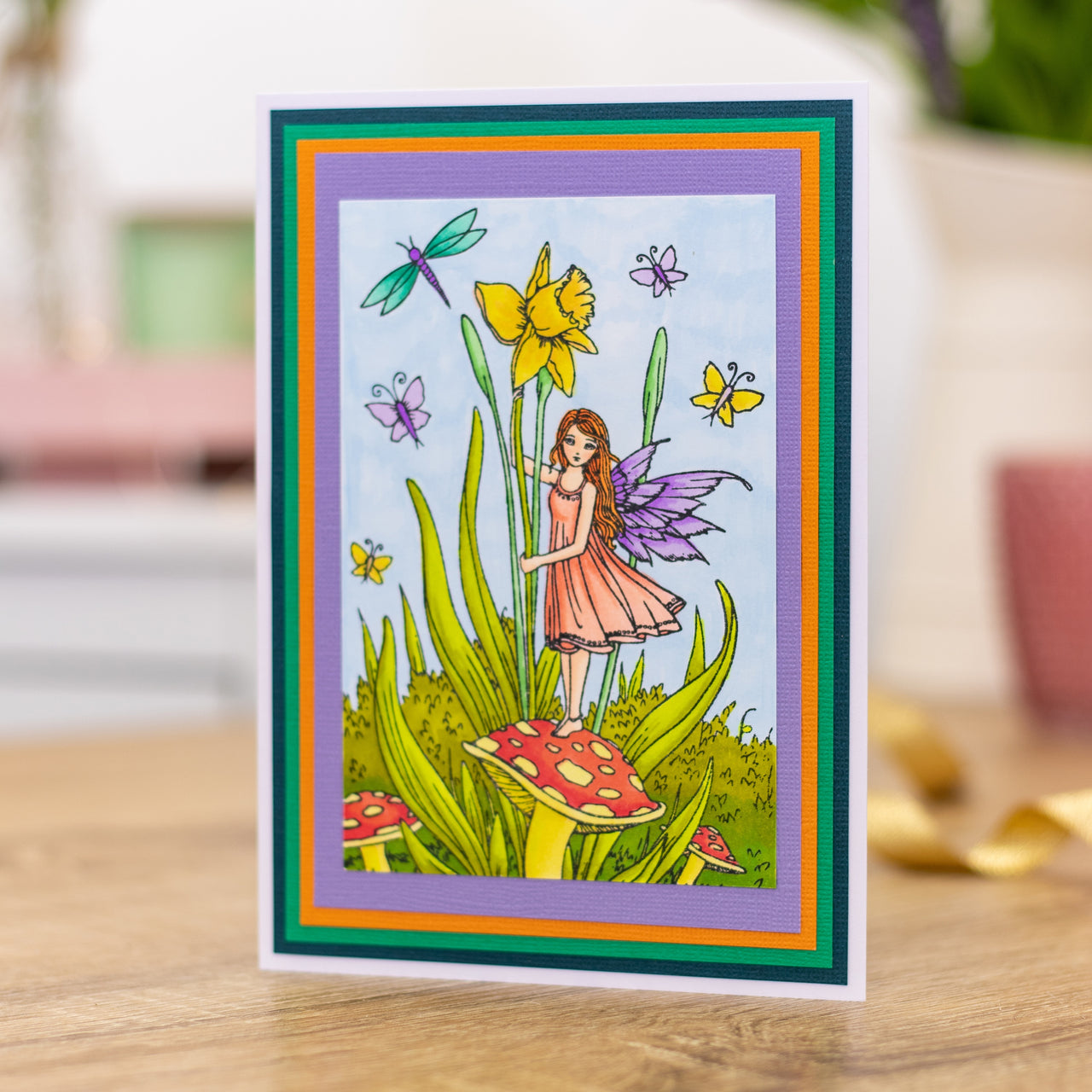 Crafter's Companion Photopolymer Stamps By Molly Harrison - Daffodil