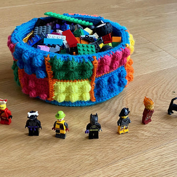 LEGO Basket crochet patternpattern