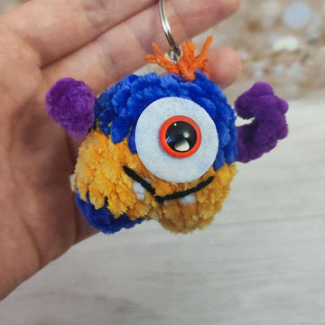 Soft pocket monsters keychain