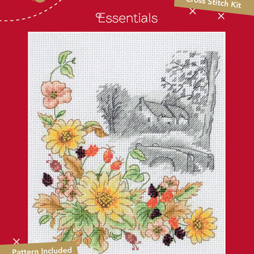 Anchor Autumn Days Cross Stitch Kit Cross Stitch Kit - 16.5 x 19.5 cm
