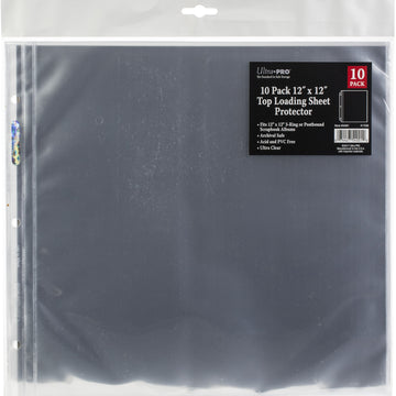 Ultra Pro 12"X12" Refill Pages 10/Pkg - 090526