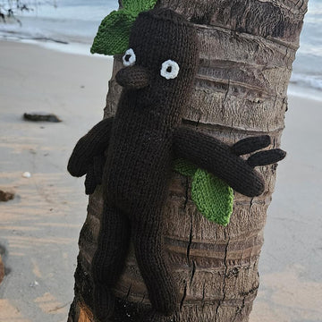 Knitted Stick Man