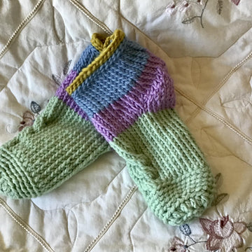 French Girl Knit Slippers