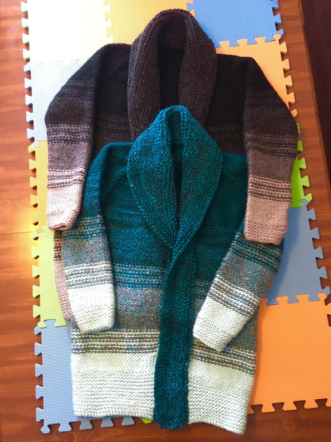 Chunky Fade Cardigan