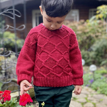 Little Mister Cable Pullover