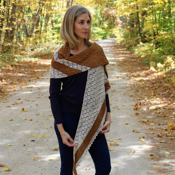 Burnt Sugar Shawl