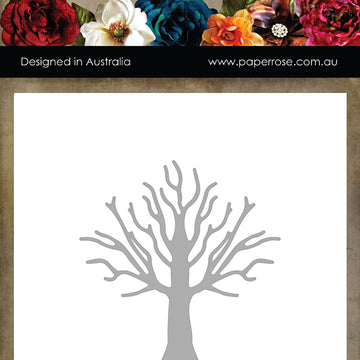 Paper Rose Dies - Small Tree