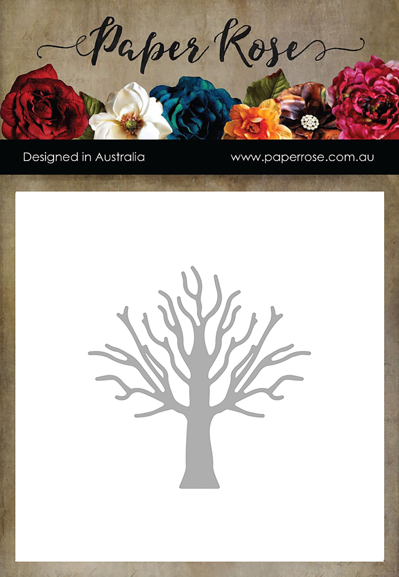 Paper Rose Dies - Small Tree