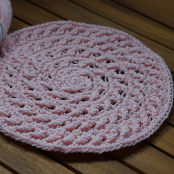 Cross stitch in rounds