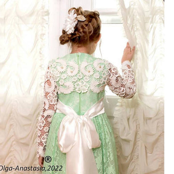 Lace bolero for girls