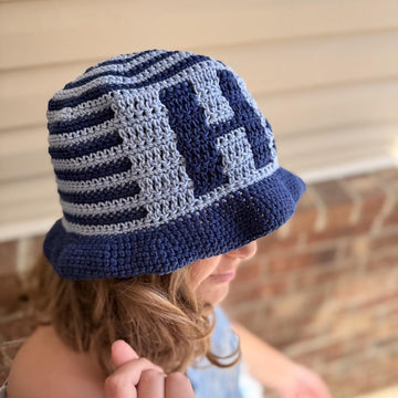 Hello Summer Mosaic Crochet Hat