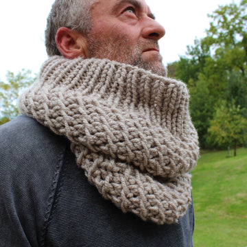 Men's Double Chunky Cowl