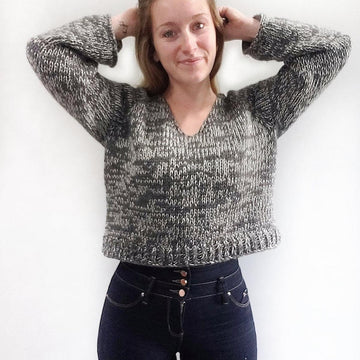 White Noise Sweater