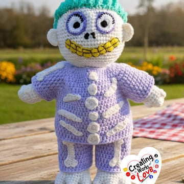 Skellington Boy Doll