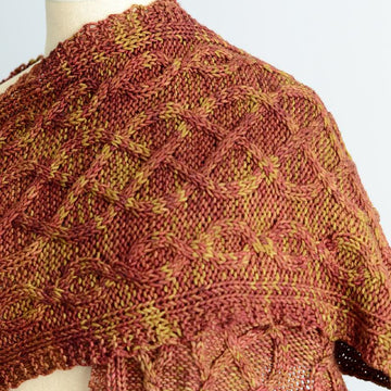 Nimue Cabled Wrap