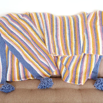 Sunset Chunky Blanket