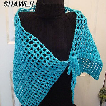 Crochet Beach Skirt, Shawl, or Scarf