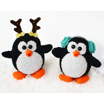 Crochet Christmas Penguin Set – Amigurumi Penguins, Holiday Tree, Ladder and Festive Decor (PDF)