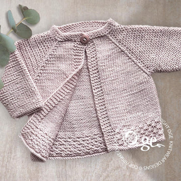 Maebry Top down cardigan - P152