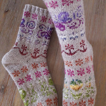 "It's spring!" Socks