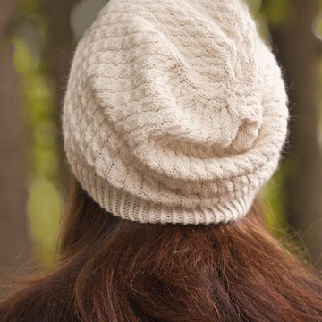 Cabled Crown Hat