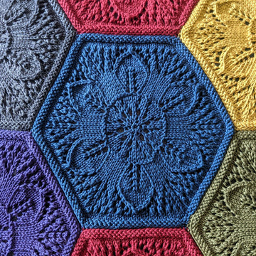Blooming Hexagons Worsted