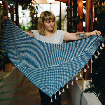 Dancing Palms Shawl