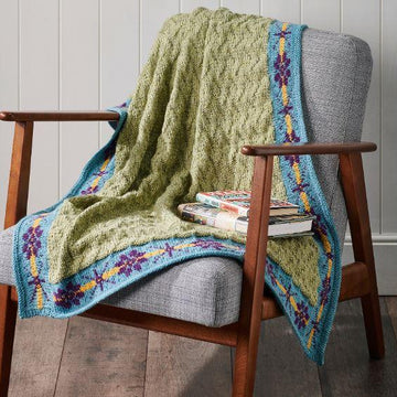Texture and Fairisle Blanket