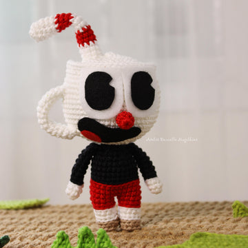 Cuphead and Mugman amigurumi pattern