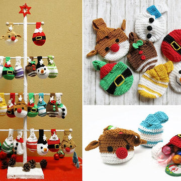 Little Knot Bags - Christmas