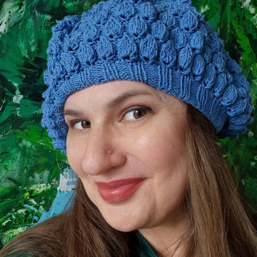 Petal Beret Knitting Pattern