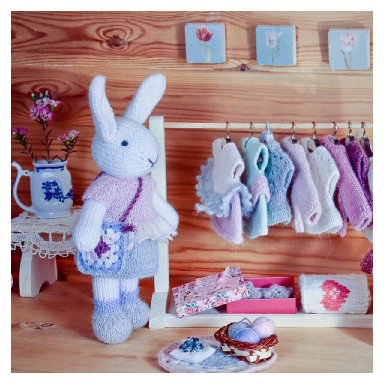 Bunny-doll Katya in Russian