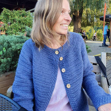 Bachelor’s Button Cardigan Women's