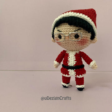 Santa Boy & Girl (2-in-1 pattern)
