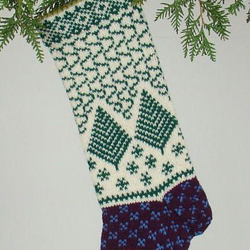 Snow Storm Christmas Stocking