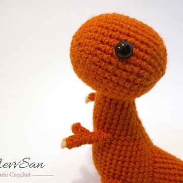 Amigurumi Tyrannosaurus rex Dinosaur