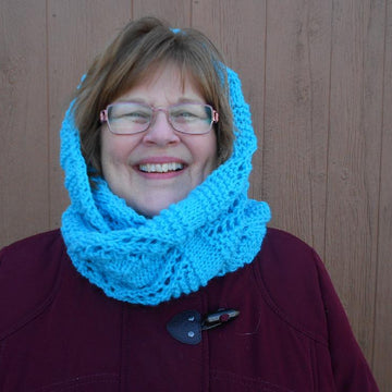 Bold Squares Infinity Scarf