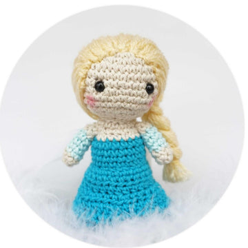 Elsa amigurumi crochet pattern