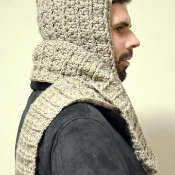 Medieval Hooded Scarf