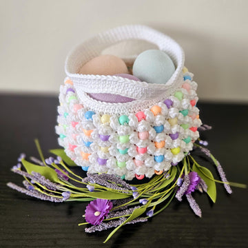 Beaded Easter Basket