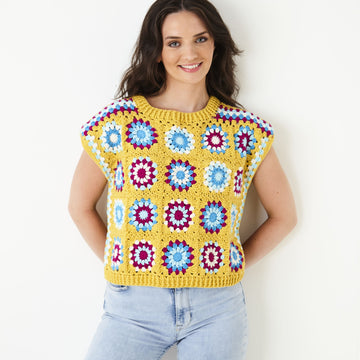 Sweater & Top in King Cole Cottonsoft DK  - 5944 - Leaflet