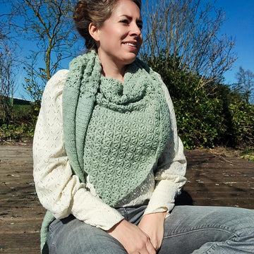 Minty Meadow Shawl