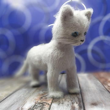 Gray Standing Cat