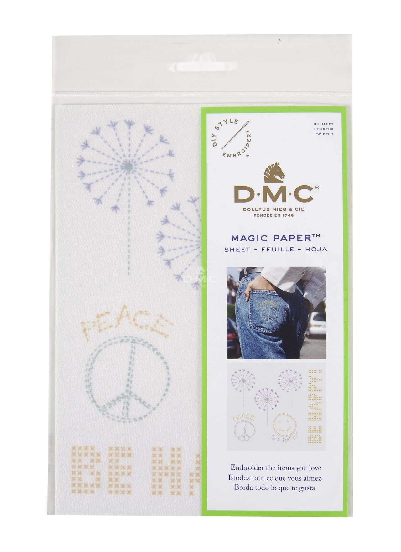 DMC Be Happy Magic Sheet A5 - 210 x 148mm