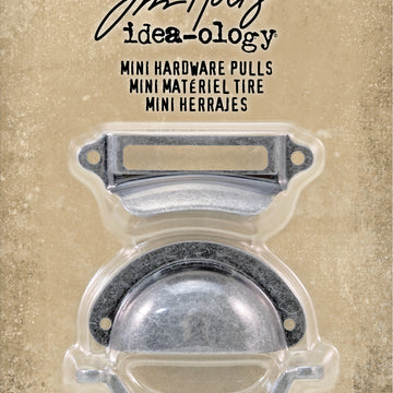 Advantus Idea-Ology Mini Metal Hardware Pulls 3/Pkg - Up To 2.25"