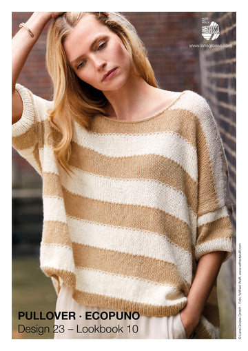 Pullover in Lana Grossa Ecopuno Design 23 – Lookbook 10 - Downloadable PDF