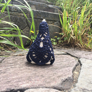 Pineapple lace Penguin Amigurumi